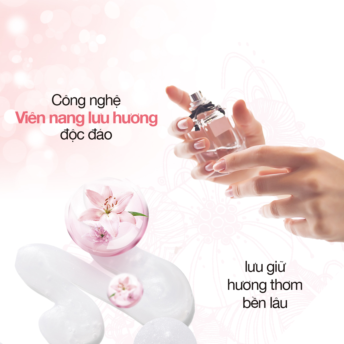 CẶP DẦU GỘI DẦU XẢ NƯỚC HOA HÀN QUỐC KERASYS PERFUME LOVELY DAISY - Ảnh 4