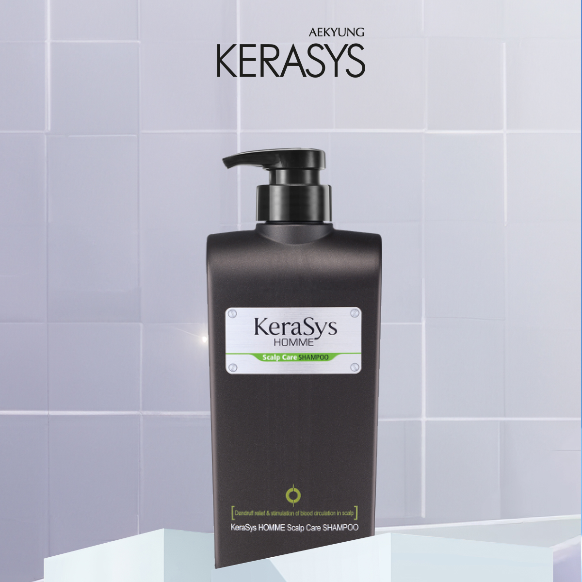 DẦU GỘI NAM HÀN QUỐC KERASYS HOMME SCALP CARE - Ảnh 2