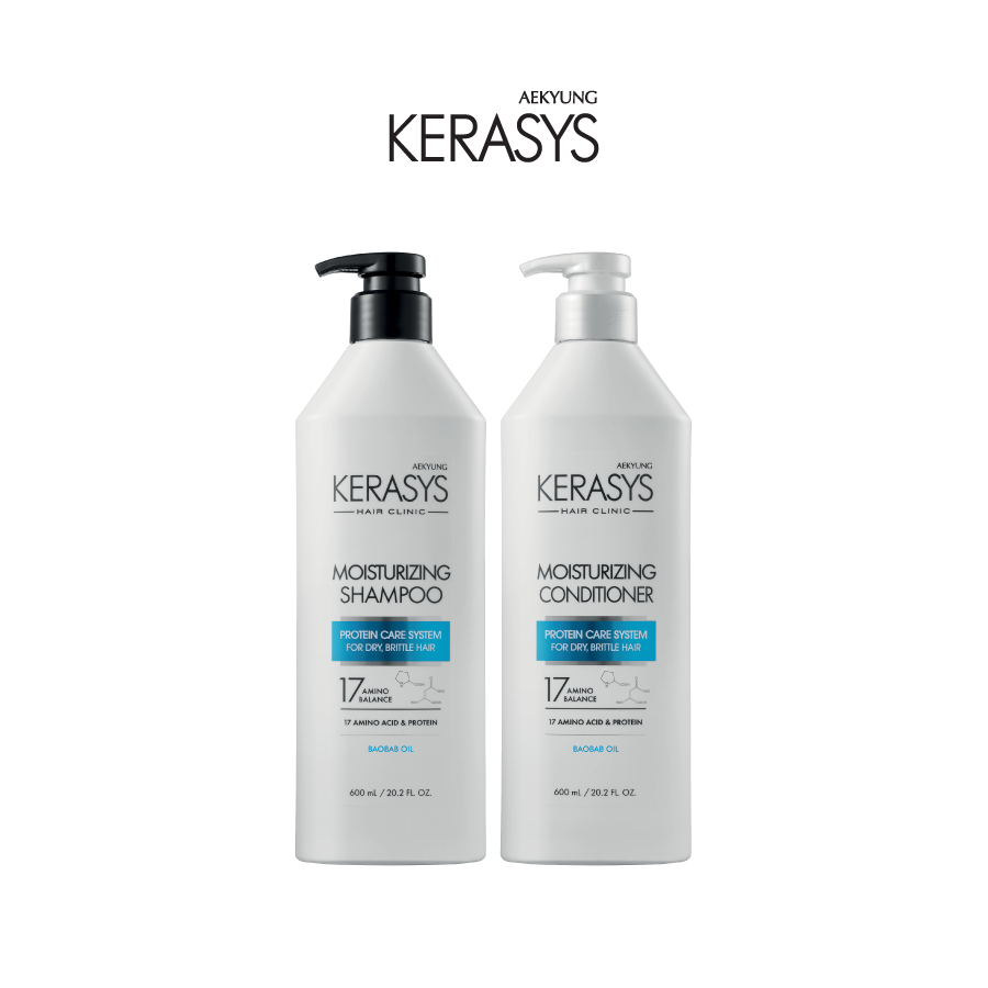 CẶP DẦU GỘI DẦU XẢ CAO CẤP HÀN QUỐC KERASYS MOISTURIZING