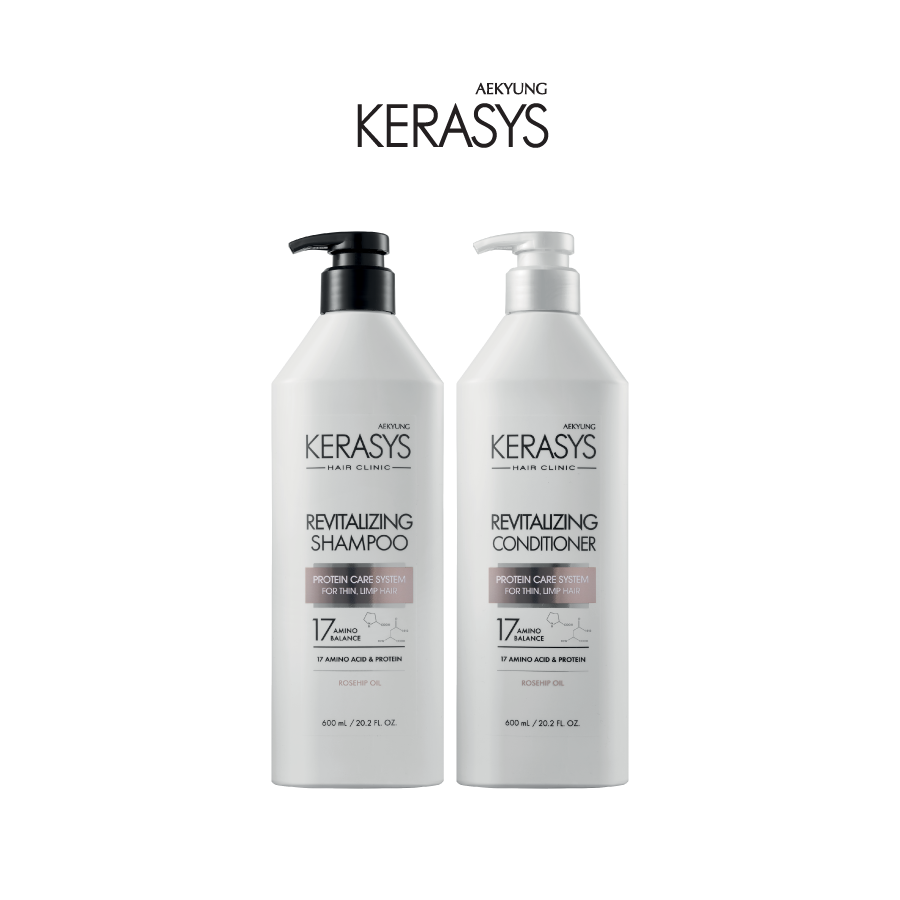 CẶP DẦU GỘI DẦU XẢ CAO CẤP HÀN QUỐC KERASYS REVITALIZING