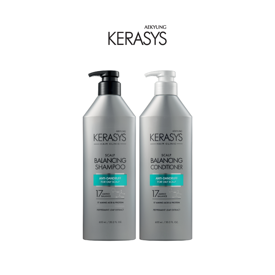 CẶP DẦU GỘI DẦU XẢ CAO CẤP HÀN QUỐC KERASYS SCALP BALANCING